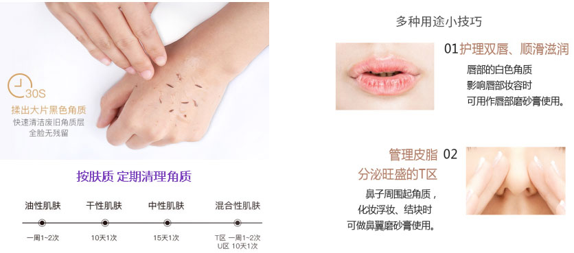 面部去角質(zhì)磨砂膏
